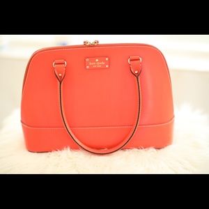 Kate spade orange red bag